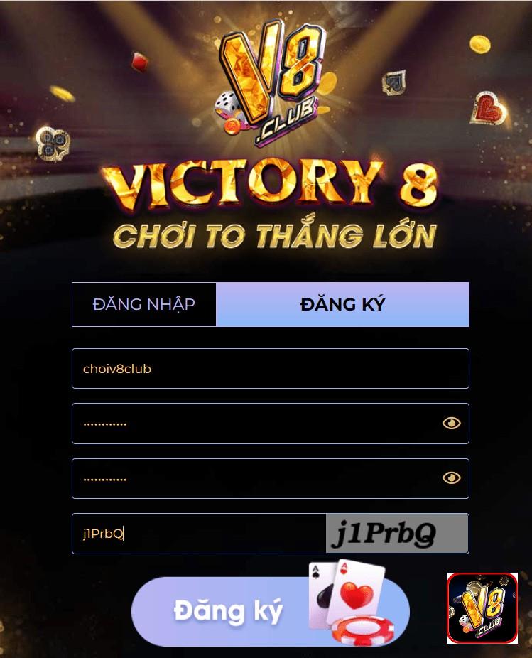 Đăng ký tài khoản game mới tại cổng gameTaiv8.club 