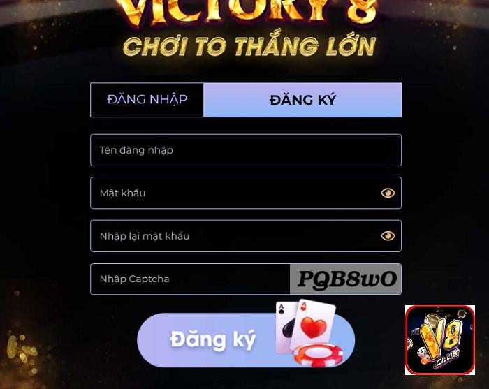 Điền các thông tin đăng ký