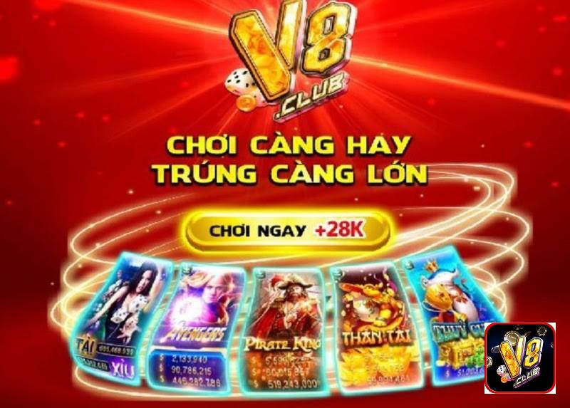 V8Club vin là cổng game đáng tin cậy đến từ Victory 8